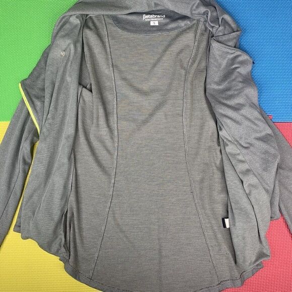 BetaBrand Jacket Women's Size Small S Full-Zip Grey Made In USA Travel Commute - Picture 7 of 16